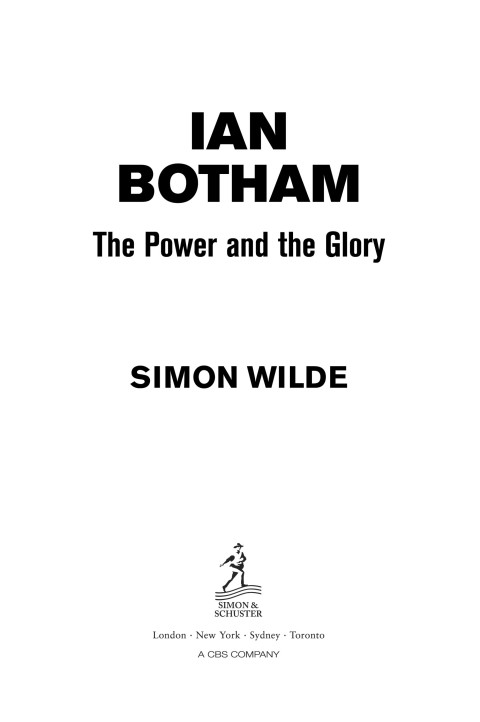 Cover image for book Ian Botham
