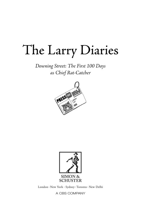 Cover image for book The Larry Diaries: Downing Street - The First 100 Days