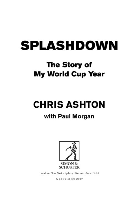 Cover image for book Splashdown
