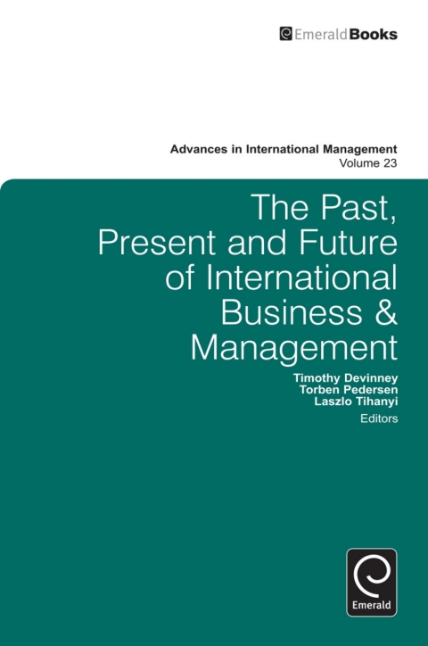 Cover image for book The Past, Present and Future of International Business and Management
