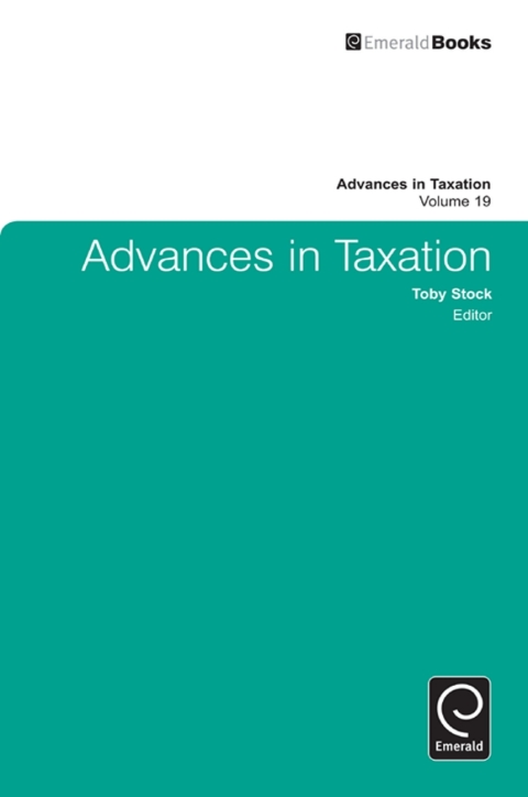 Cover image for book Advances in Taxation