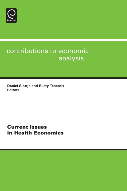 Cover image for book Current Issues in Health Economics