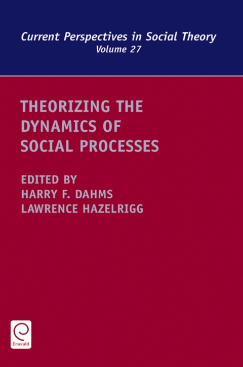 Cover image for book Theorizing the Dynamics of Social Processes