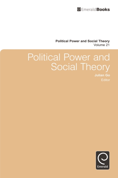 Cover image for book Political Power and Social Theory