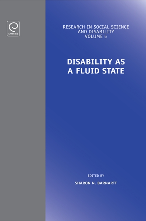 Cover image for book Disability as a Fluid State