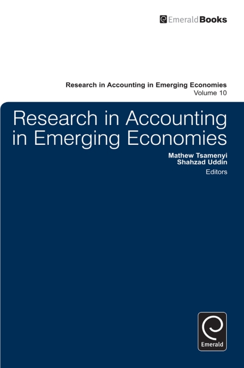 Cover image for book Research in Accounting in Emerging Economies