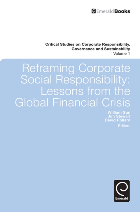 Cover image for book Reframing Corporate Social Responsibility