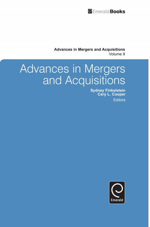 Advances in Mergers and Acquisitions 