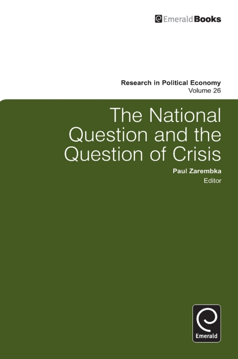Cover image for book The National Question and the Question of Crisis