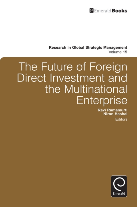 Cover image for book The Future of Foreign Direct Investment and the Multinational Enterprise