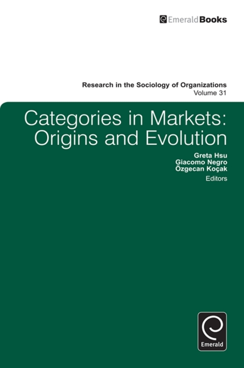 Cover image for book Categories in Markets