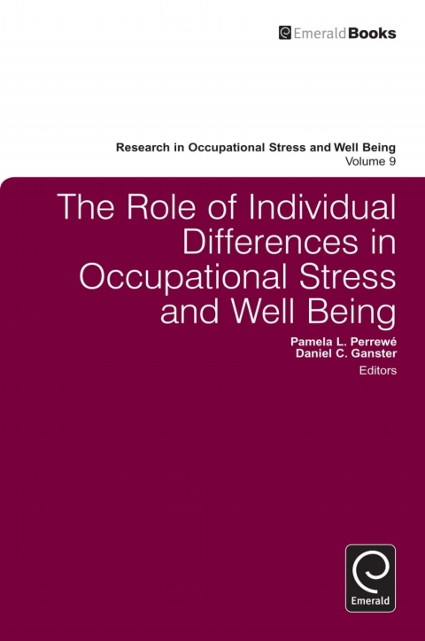 Cover image for book The Role of Individual Differences in Occupational Stress and Well Being