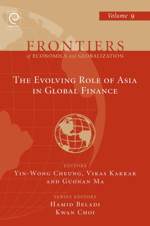 Cover image for book The Evolving Role of Asia In Global Finance