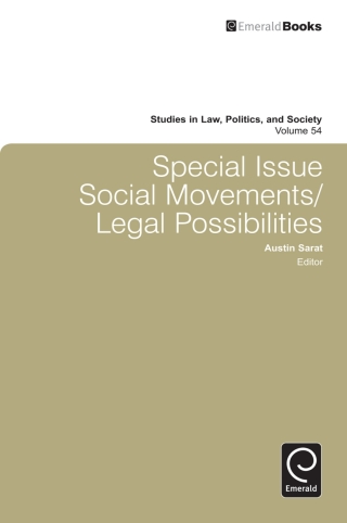 Special Issue: Social Movements/Legal Possibilities