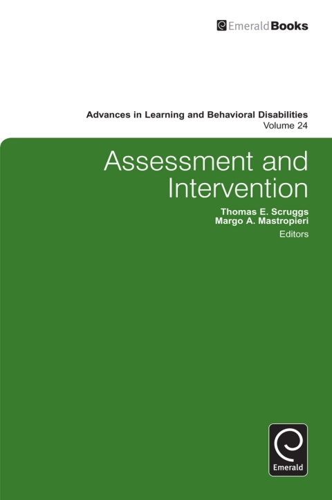 Cover image for book Assessment and Intervention