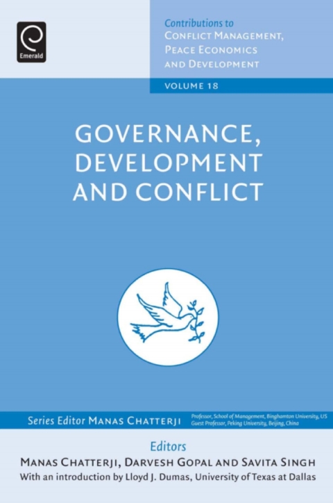 Cover image for book Governance, Development and Conflict