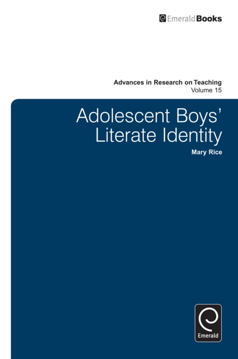 Cover image for book Adolescent Boy’s Literate Identity