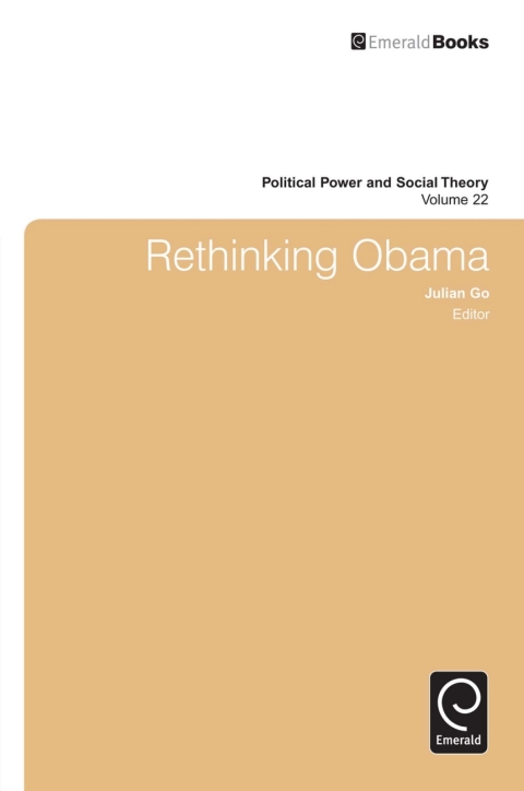 Cover image for book Rethinking Obama