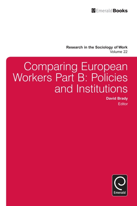 Cover image for book Comparing European Workers