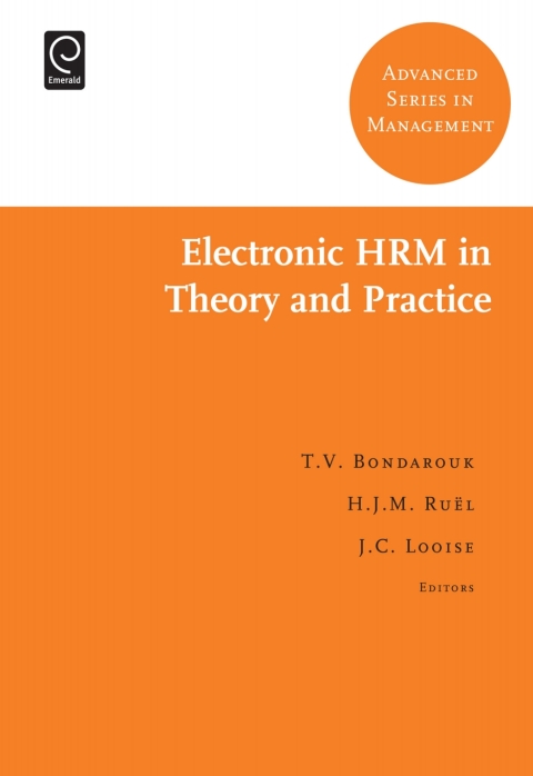 Cover image for book Electronic HRM in Theory and Practice