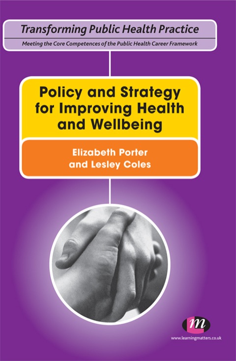 Cover image for book Policy and Strategy for Improving Health and Wellbeing
