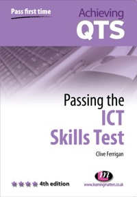 Cover image: Passing the ICT Skills Test 4th edition 9780857252562