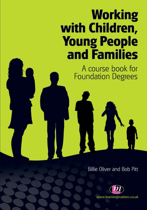 Cover image for book Working with Children, Young People and Families