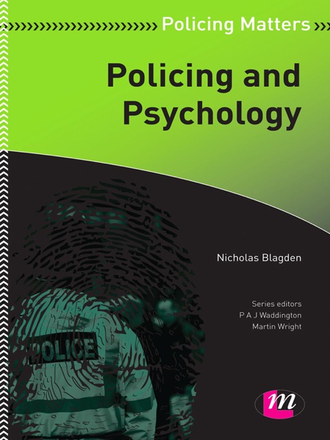 Cover image for book Policing and Psychology