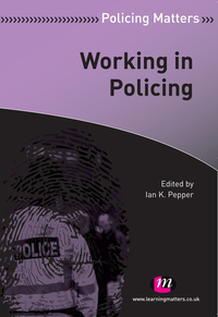 Cover image: Working in Policing 1st edition 9780857254894
