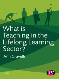 Cover image: What is Teaching in the Lifelong Learning Sector? 1st edition 9780857257291