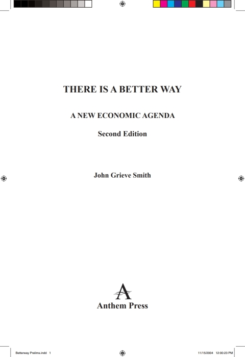 Cover image for book There is a Better Way