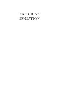 Cover image: Victorian Sensation 1st edition 9781843311508