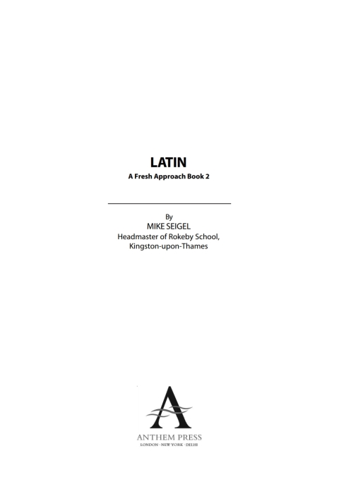 Cover image for book Latin: A Fresh Approach Book 2