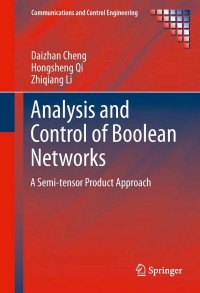 Titelbild: Analysis and Control of Boolean Networks 9780857290960