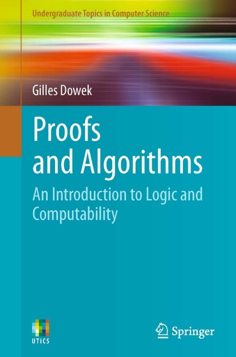 Cover image for book Proofs and Algorithms