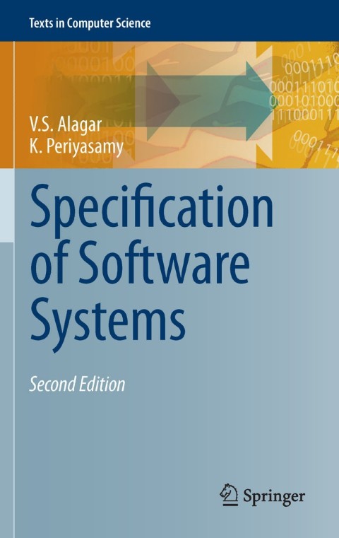 Cover image for book Specification of Software Systems