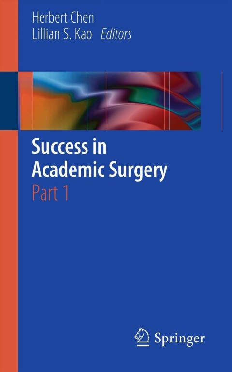 Cover image for book Success in Academic Surgery