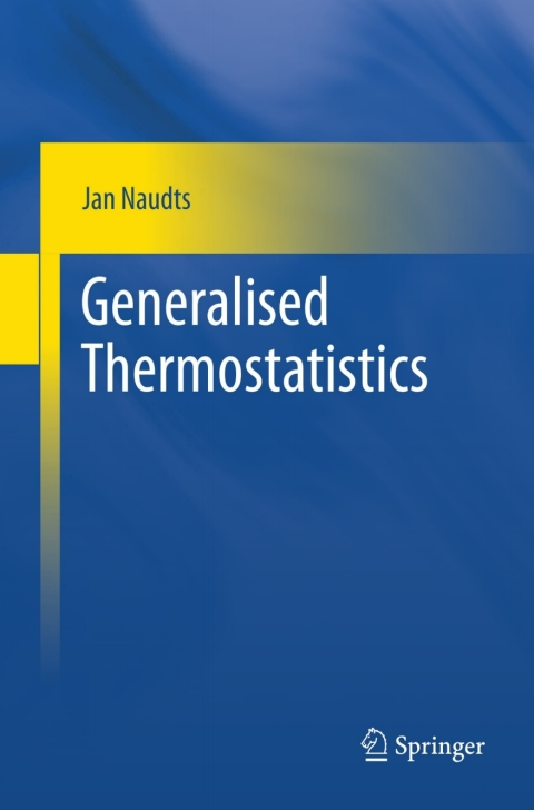 Cover image for book Generalised Thermostatistics