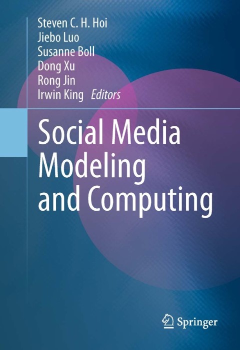 Cover image for book Social Media Modeling and Computing