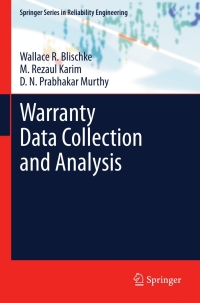 Cover image: Warranty Data Collection and Analysis 9780857296467