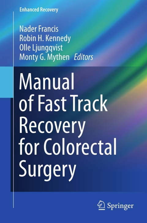 Cover image for book Manual of Fast Track Recovery for Colorectal Surgery