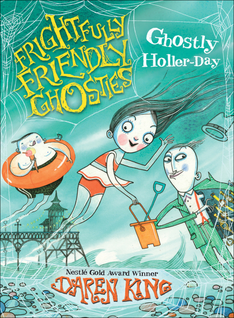 Cover image for book Ghostly Holler-Day