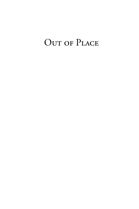Cover image for book Out of Place