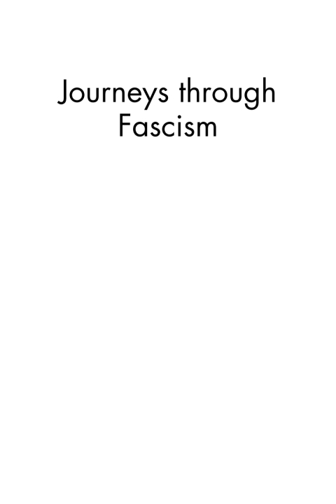 Cover image for book Journeys Through Fascism
