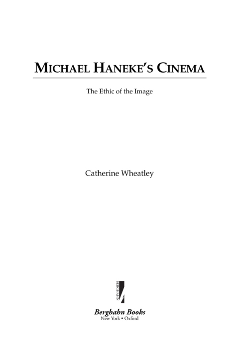 Cover image for book Michael Haneke's Cinema