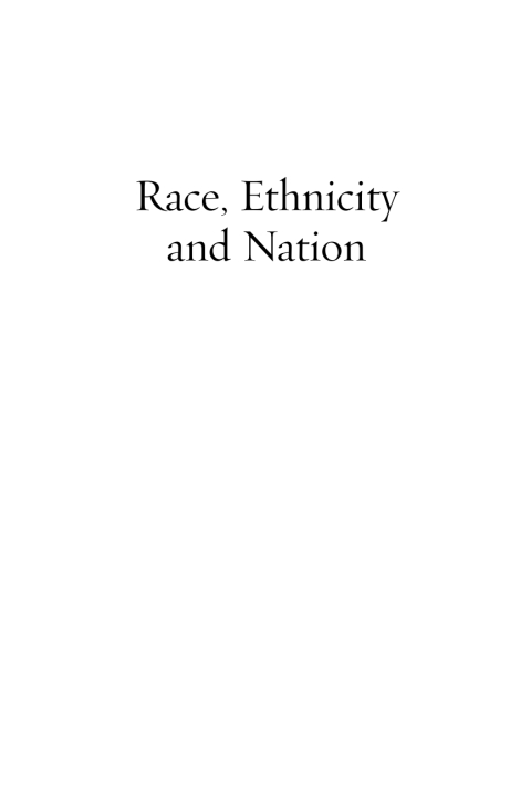 Cover image for book Race, Ethnicity, and Nation