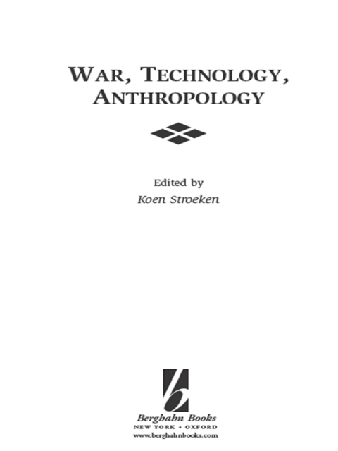 Cover image for book War, Technology, Anthropology