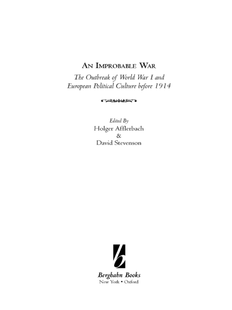 Cover image for book An Improbable War?