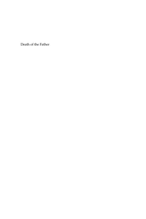 Cover image for book Death of the Father