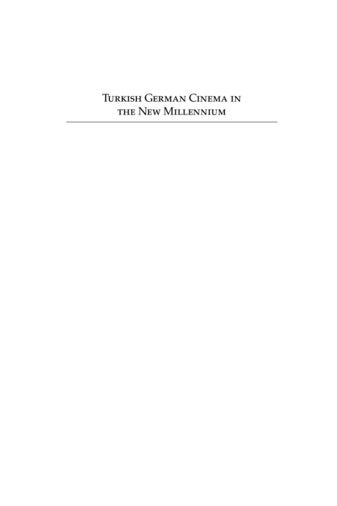 Cover image for book Turkish German Cinema in the New Millennium
